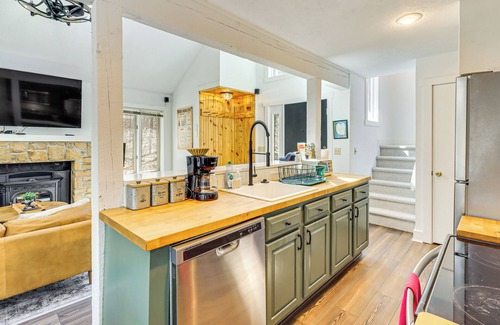 White Haven House | Steps to Jack Frost Ski Resort: Townhome w/Decks