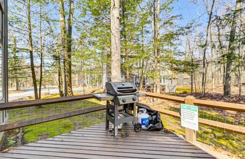 White Haven House | Steps to Jack Frost Ski Resort Townhome with Decks