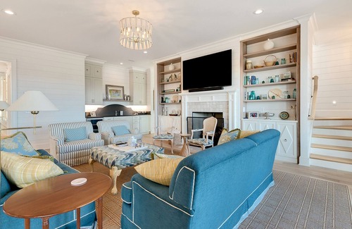 Debordieu Colony House | Steps to Sand, Ocean Views, Game Room, Private Pool + Outdoor Kitchen