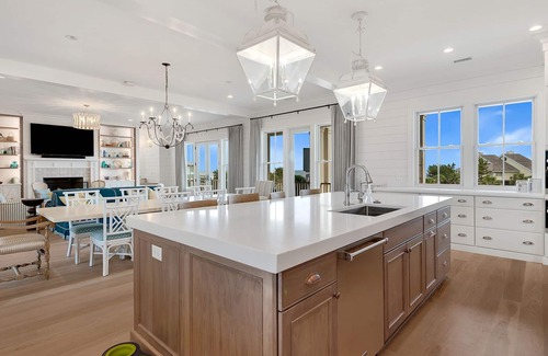 Debordieu Colony House | Steps to Sand, Ocean Views, Game Room, Private Pool + Outdoor Kitchen