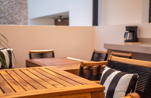 Crucecita Condo | Steps to the beach with private plunge pool and rooftop terrace in Arrocito