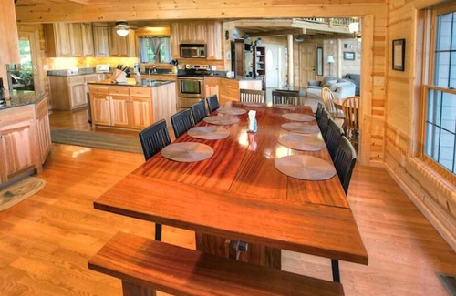 Sautee Nacoochee House | Sterling Lodge | Luxury Home with Mtn Views, Game Room, Hot Tub and More