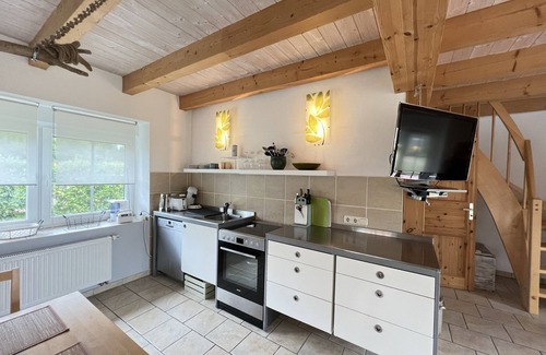 Wieck auf dem Darss Apartment | Stilvoll Eingerichtet Maisonettewohnung mit Blick auf Weite Wiesen - Acki