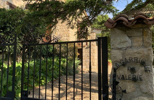 Cipieres House | Stone house: garden & mountain view