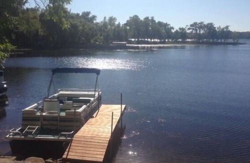 South Haven Cabin | STONY POINT VISTA! Stunning Lake Home On 75 Feet Of Lake Shore On Lake Sylvia!