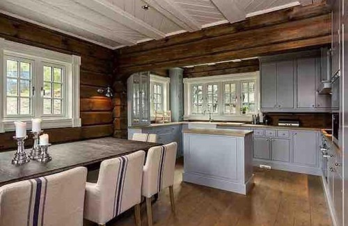 Hemsedal House | Stor og eksklusiv tømmerhytte Hemsedal