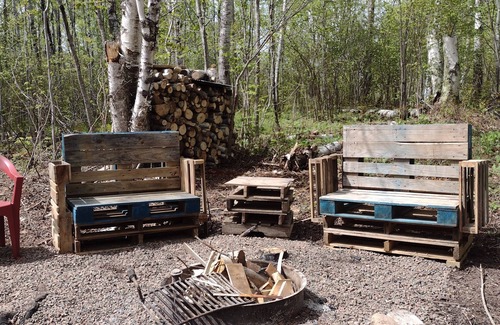 Grand Marais Cabin | Story-book Cabin in the Woods above Lake Superior, near Grand Marais. -New Sauna