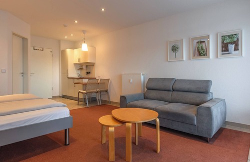 Mirow Apartment | Strandläufer Classic 213 - Apartment mit Sitzecke für 2 Personen im Aparthotel