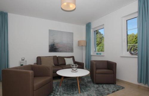 Lobbe Apartment | strandnahe FeWo mit Balkon, gratis Nutzung vom AHOI Erlebnisbad und Sauna in Sellin - Rex Rugia FeWo 13-5
