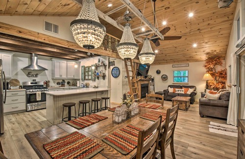 Hiawassee House | Striking Getaway w/Hot Tub, Deck & Lake Access!