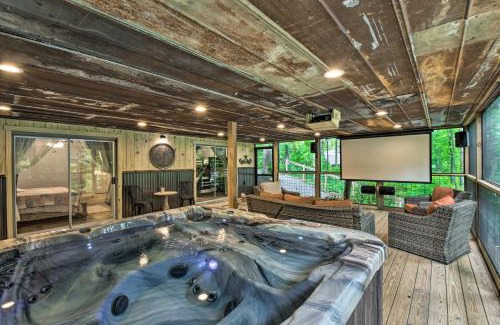 Hiawassee House | Striking Getaway with Hot Tub, Deck and Lake Access!