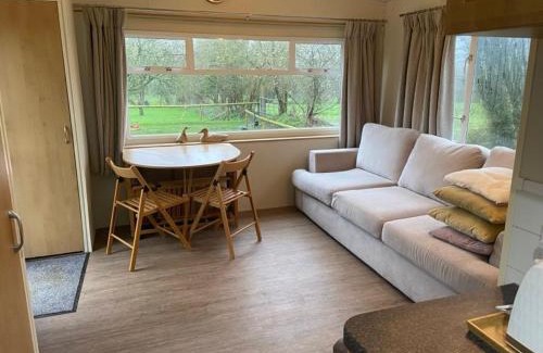 Bridport Ski Chalet | Strongate Orchard Farm stay Bridport Dorset- Jurassic Coast 10 min drive
