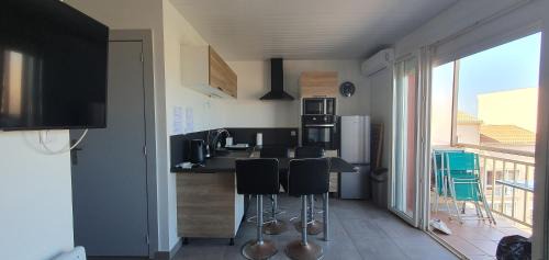 Valras-Plage Apartment | Studio à 50m des plages "Le Bella Vista"