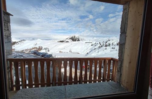 Plagne Villages Apartment | Studio à Plagne Villages, accès pistes, balcon - FR-1-181-2636