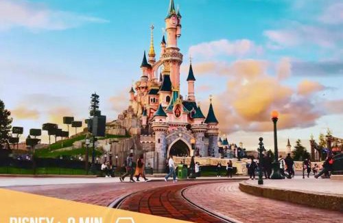 Montevrain Apartment | Studio 2 adultes 2 enfants parcs Disneyland Paris