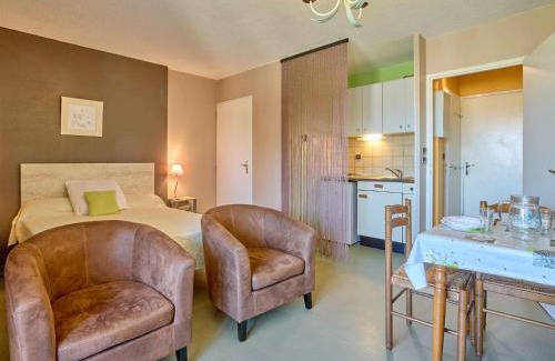 Barbotan-les-Thermes Apartment | Studio 2 pers. à Barbotan avec balcon et Wifi gratuit - FR-1-841-1