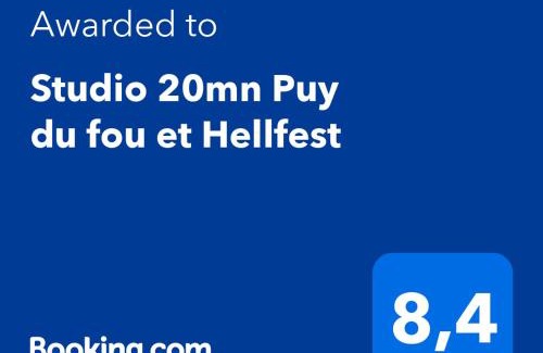Le Longeron Apartment | Studio 20mn Puy du fou et Hellfest