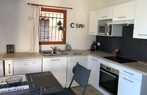 Corse-du-Sud Apartment | Studio 4 people Agosta, swimming pool, beach and shops on foot, 5 min Porticcio