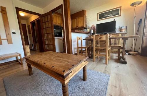 Le Planellet Apartment | Studio 4 pers - Balcon - Proximité pistes et golf - TV - Garage - Animaux OK - Tennis en été - FR-1-453-82