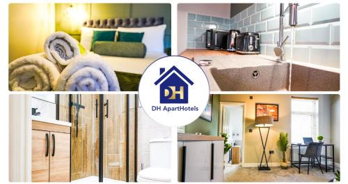 Peterborough Apartment | Studio 44 - Spacious Studios - City Centre Location - Contractor Friendly - Free WiFi - Smart TV - Desk Space - Well Designed - Communal Garden