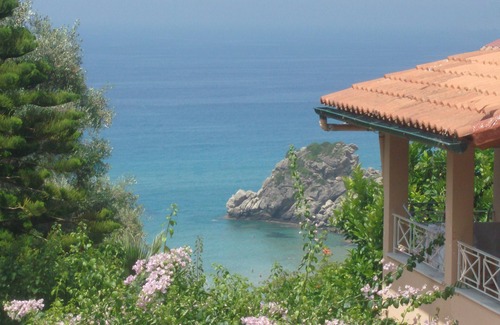 Parelia Apartment | Studio Apartment Tonia With sea View and Garden - Pelekas Beach, Corfu