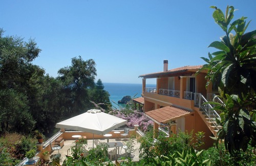 Parelia Apartment | Studio Apartment Tonia With sea View and Garden - Pelekas Beach, Corfu