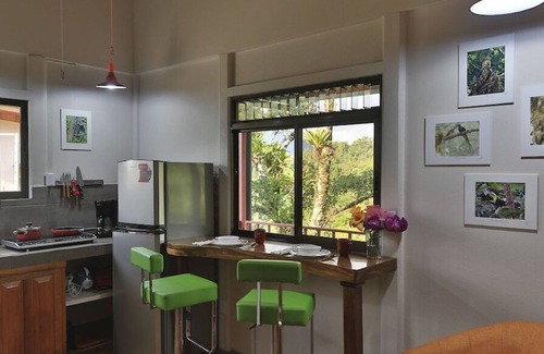La Fortuna Apartment | Studio Apartment. Volcano view from terrace.
