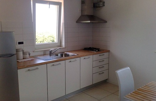 Brsec Apartment | Studio apartment with the balcony and seaview in a picturesque town