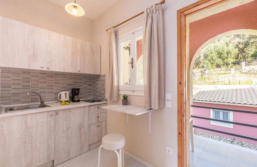 Parelia Apartment | Studio Apartments With Large Swimming Pool and Sea View at Pelekas Beach Corfu