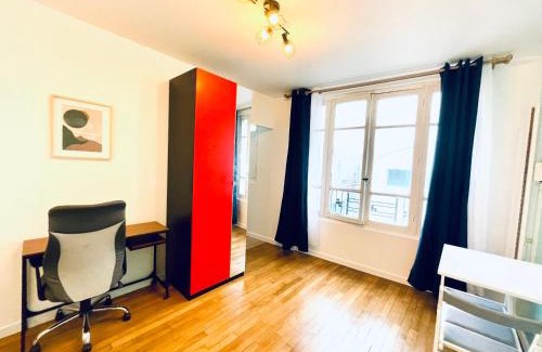 Saint-Ouen Apartment | Studio - Au calme quartier Pleyel RER Ligne 14