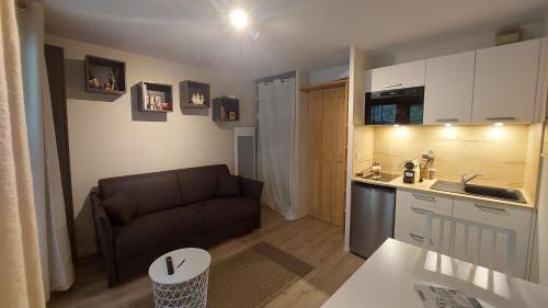 Les Contamines-Montjoie Apartment | Studio au pied des remontées/wifi/smart TV/parking