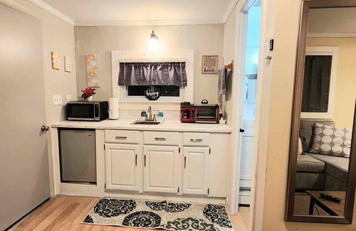 Granby Apartment | Studio Cabin in a Huge Lot! Extended Stay Available