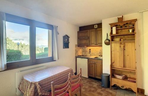 Combloux Apartment | Studio Cabine avec Jardin Privatif près du Téléski du Bouchet - Combloux - FR-1-560-40