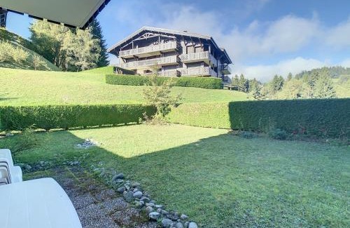 Combloux Apartment | Studio Cabine avec Jardin Privatif près du Téléski du Bouchet - Combloux - FR-1-560-40