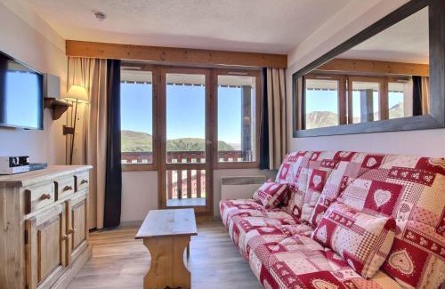 Belle Plagne Apartment | Studio cabine confortable avec balcon au pied des pistes - FR-1-455-163