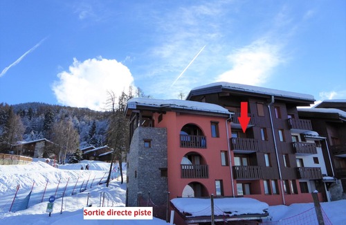 Bellentre Apartment | Studio center resort beautiful view Les Coches La Plagne Paradiski