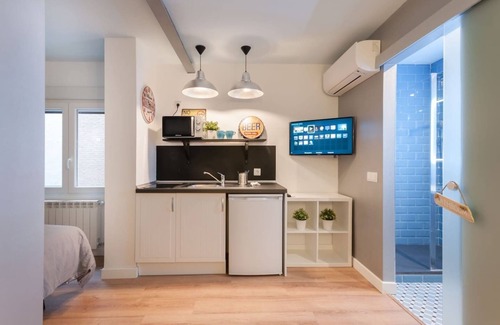 Atocha Apartment | -*Studio City Centre-Atocha-Delicias-WiFi, A/C*-