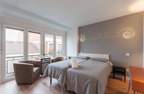 Atocha Apartment | -***Studio City Centre-Atocha-Delicias-WiFi,A/C***