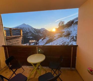 Orcieres-Merlette Apartment | Studio coin montagne