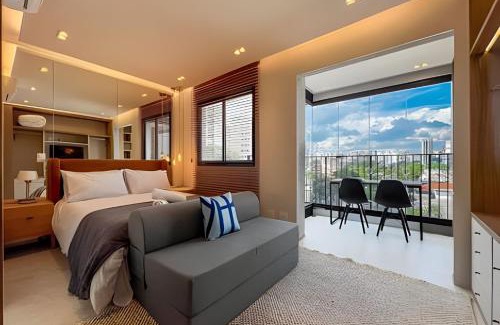 Campo Belo Apartment | Studio completo no Campo Belo!