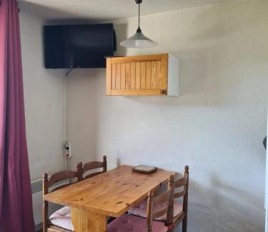Vallandry Apartment | Studio confortable à Vallandry, 20 m² avec vue montagne