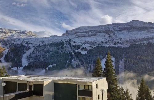Flaine Apartment | Studio confortable avec balcon - 4 pers, Flaine Forêt, proche pistes et commerces - FR-1-425-176