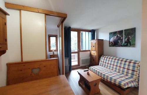 Vallandry Apartment | Studio confortable pour 4 à Vallandry, centre station et près des pistes - FR-1-411-907