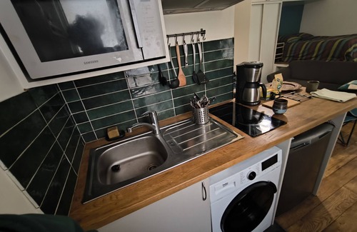 Croulebarbe Apartment | Studio Cosy Complet Paris 13eme Place D'italie