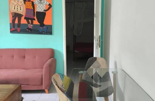 Grand Dakar Apartment | Studio Cosy & Quiet 1 bed living room & patio Fann Hock