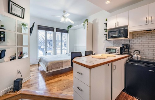 Maisonneuve Apartment | Studio COZY/Rue Ste-Catherine