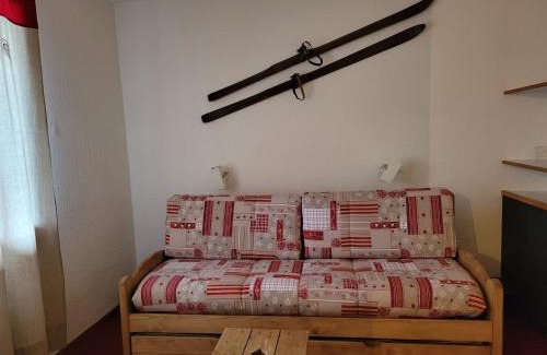 Montchavin Apartment | Studio divisible chaleureux proche des pistes avec balcon - FR-1-181-2535
