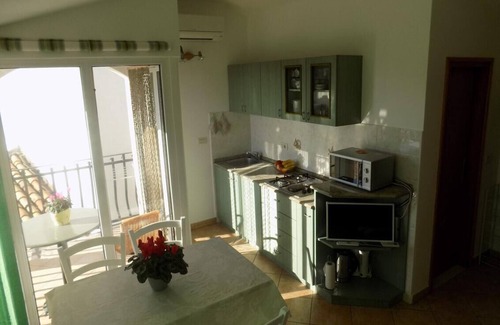 Zagore Apartment | Studio flat with terrace and sea view Zagore, Opatija (AS-13277-b)