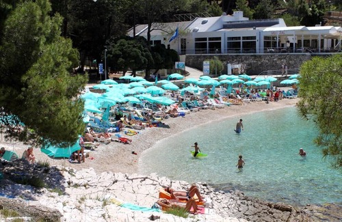 Cove Murtar Apartment | Studio flat with balcony and sea view Mali Lošinj, Lošinj (AS-3444-e)