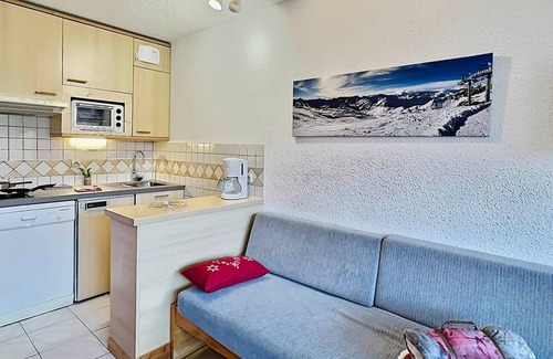 Le Lavachet Apartment | Studio for 4 with parking, Tignes
